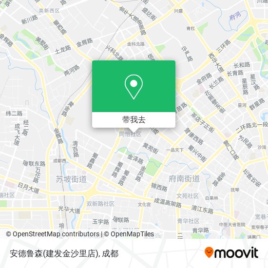 安德鲁森(建发金沙里店)地图