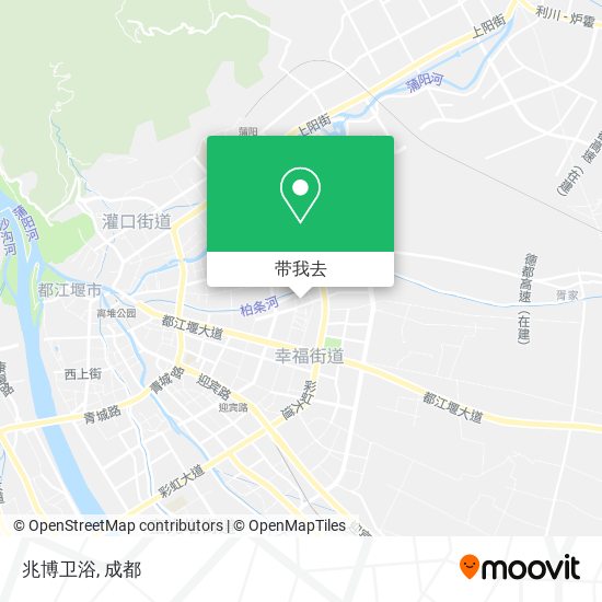 兆博卫浴地图