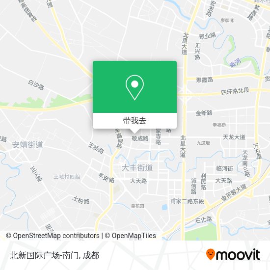 北新国际广场-南门地图
