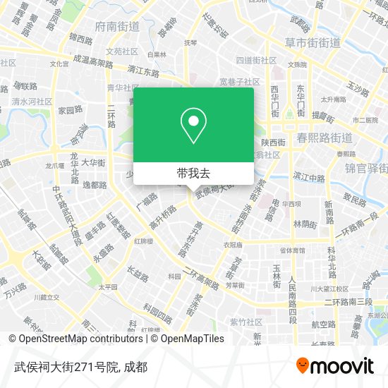 武侯祠大街271号院地图