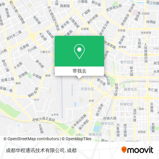 成都华程通讯技术有限公司地图