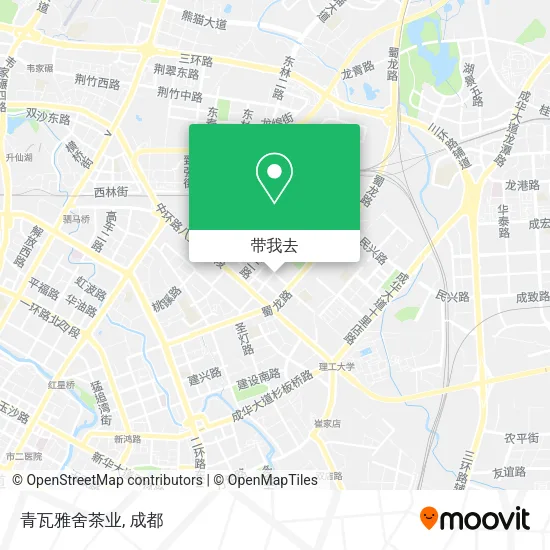 青瓦雅舍茶业地图