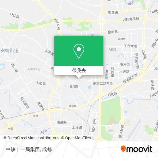 中铁十一局集团地图