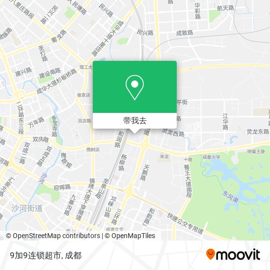 9加9连锁超市地图