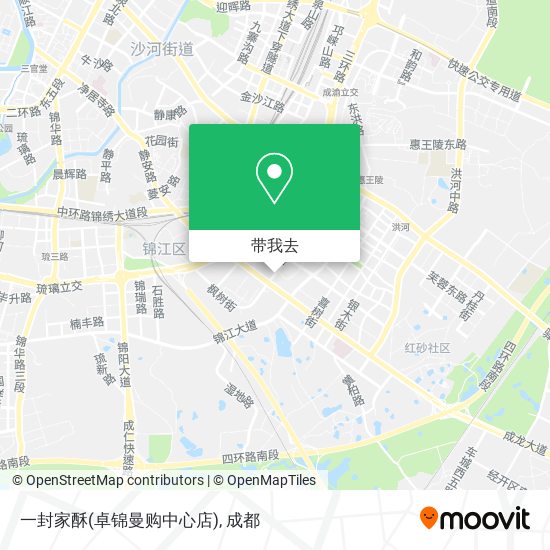 一封家酥(卓锦曼购中心店)地图