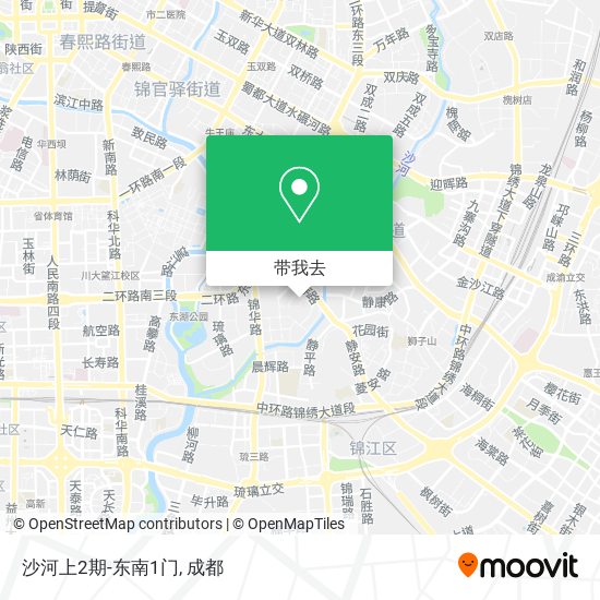 沙河上2期-东南1门地图