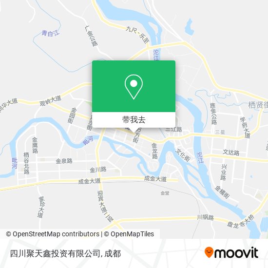 四川聚天鑫投资有限公司地图