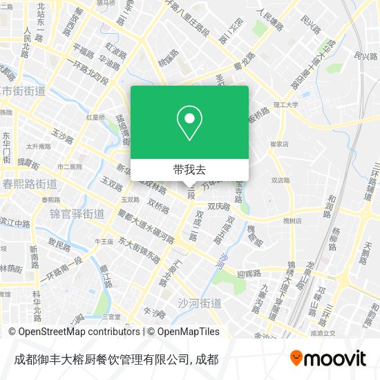 成都御丰大榕厨餐饮管理有限公司地图