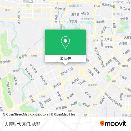 力德时代-东门地图