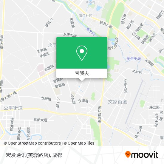 宏发通讯(芙蓉路店)地图