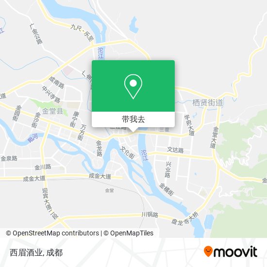 西眉酒业地图