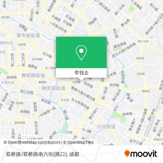 双桥路/双桥路南六街(路口)地图