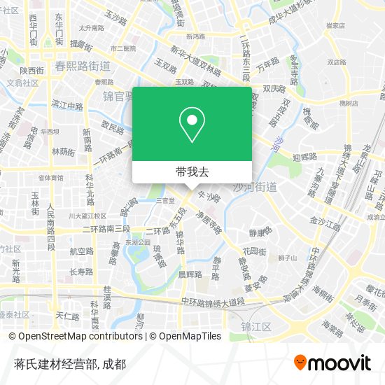 蒋氏建材经营部地图