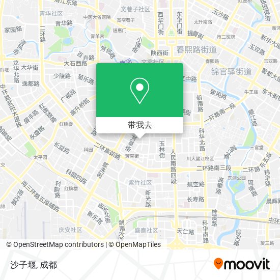 沙子堰地图