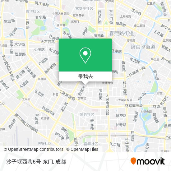 沙子堰西巷6号-东门地图