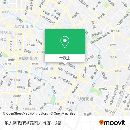 浪人网吧(双桥路南六街店)地图