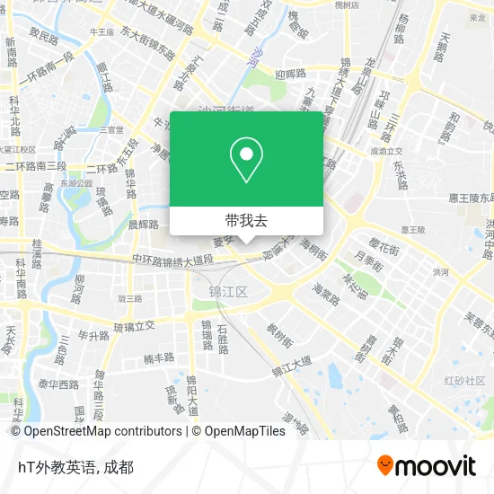 hT外教英语地图