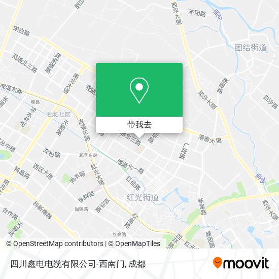 四川鑫电电缆有限公司-西南门地图