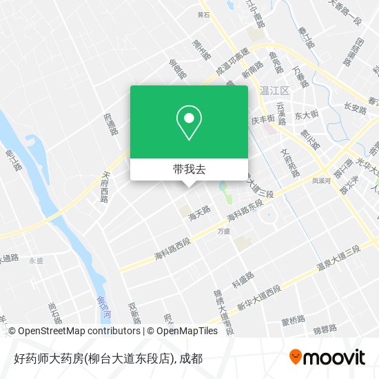 好药师大药房(柳台大道东段店)地图