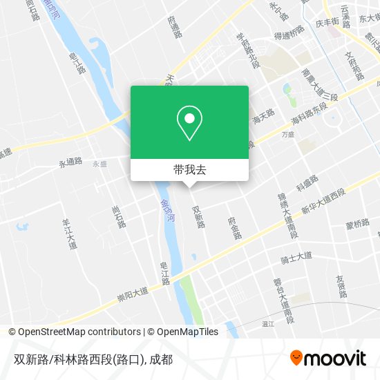 双新路/科林路西段(路口)地图