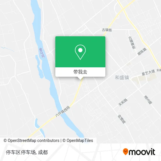 停车区停车场地图