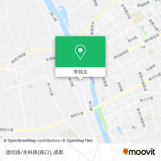 团结路/永科路(路口)地图