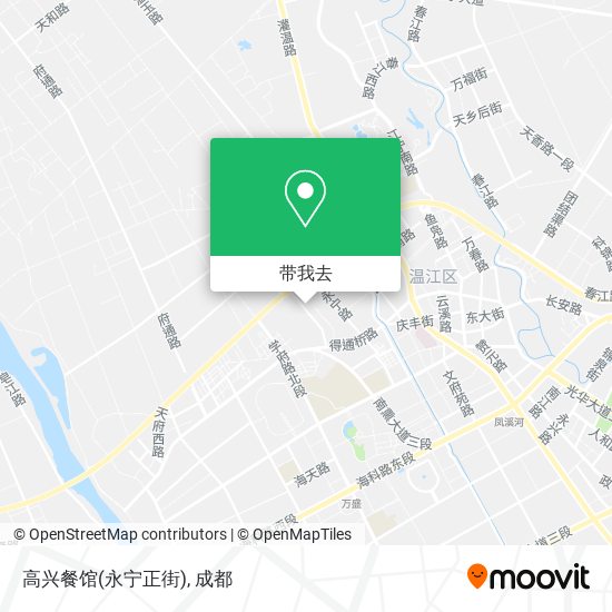 高兴餐馆(永宁正街)地图