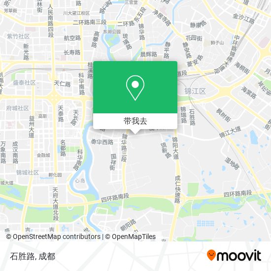 石胜路地图