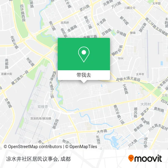 凉水井社区居民议事会地图
