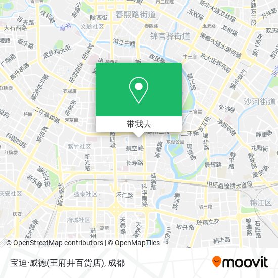 宝迪·威德(王府井百货店)地图