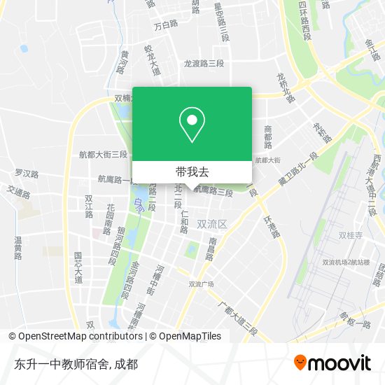 东升一中教师宿舍地图
