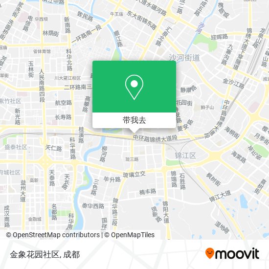 金象花园社区地图