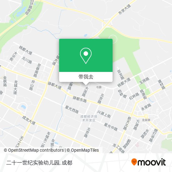 二十一世纪实验幼儿园地图