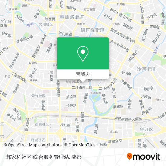 郭家桥社区-综合服务管理站地图