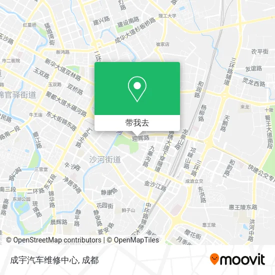成宇汽车维修中心地图