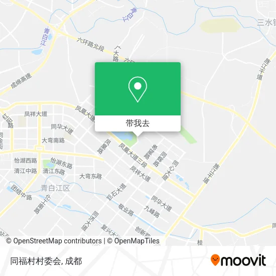 同福村村委会地图