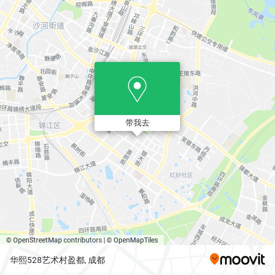 华熙528艺术村盈都地图