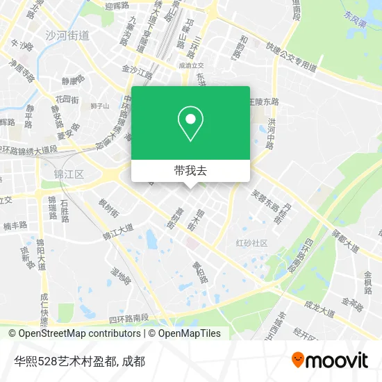 华熙528艺术村盈都地图