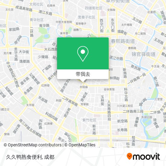 久久鸭熟食便利地图