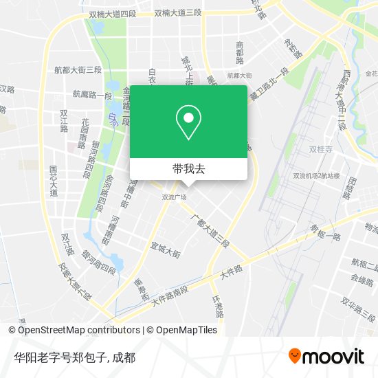 华阳老字号郑包子地图