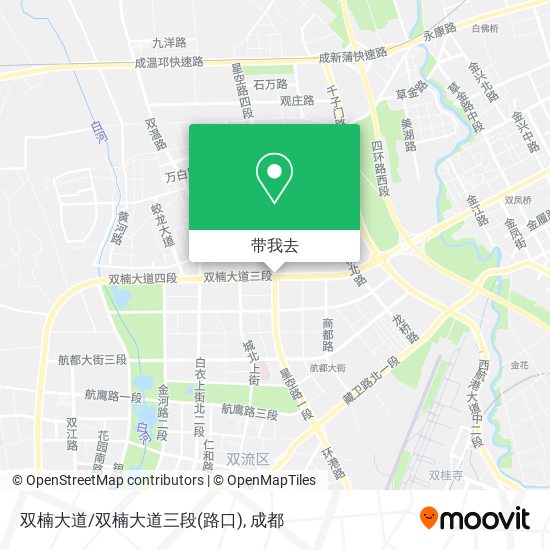 双楠大道/双楠大道三段(路口)地图
