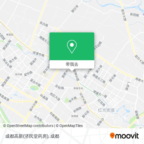 成都高新(济民堂药房)地图