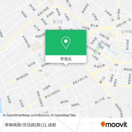 翠柳南路/百信路(路口)地图