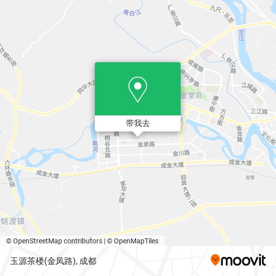 玉源茶楼(金凤路)地图