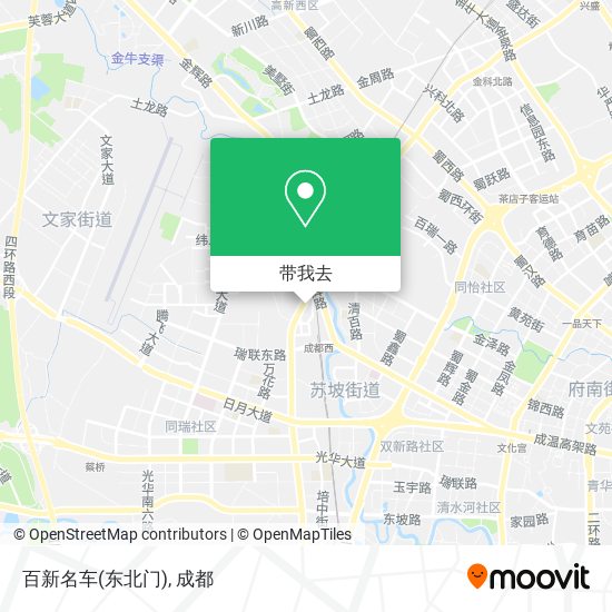 百新名车(东北门)地图