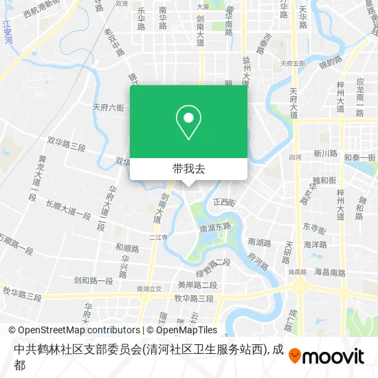 中共鹤林社区支部委员会(清河社区卫生服务站西)地图