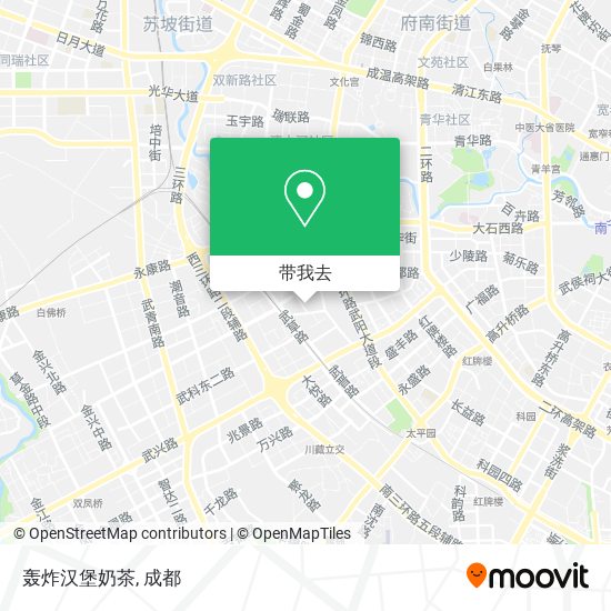 轰炸汉堡奶茶地图
