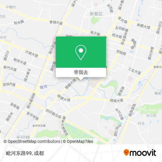 毗河东路99地图