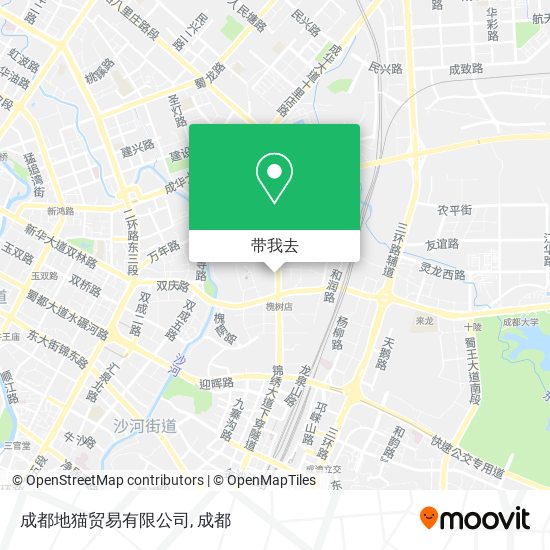 成都地猫贸易有限公司地图