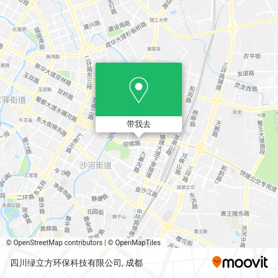 四川绿立方环保科技有限公司地图